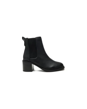 Ghete dama  304162305, Piele naturala, 41 EU, Negru