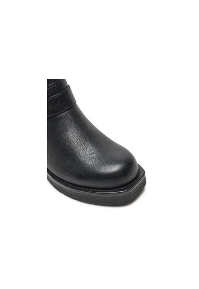 Ghete dama  304163913, Piele naturala, 41 EU, Negru