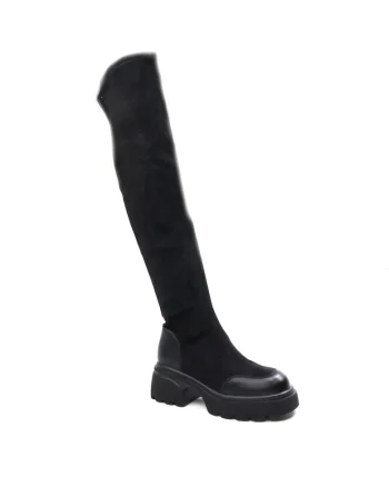 Cizme dama 7980 3, Negru