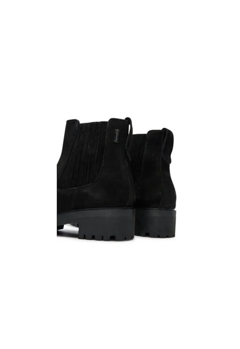 Ghete dama  304836688, Piele naturala, Negru, Negru