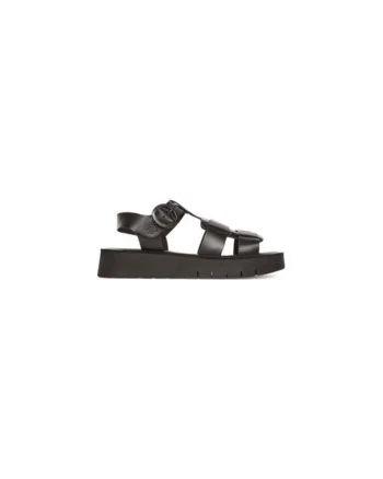 Sandale dama  305140753, Piele naturala, Negru, Negru