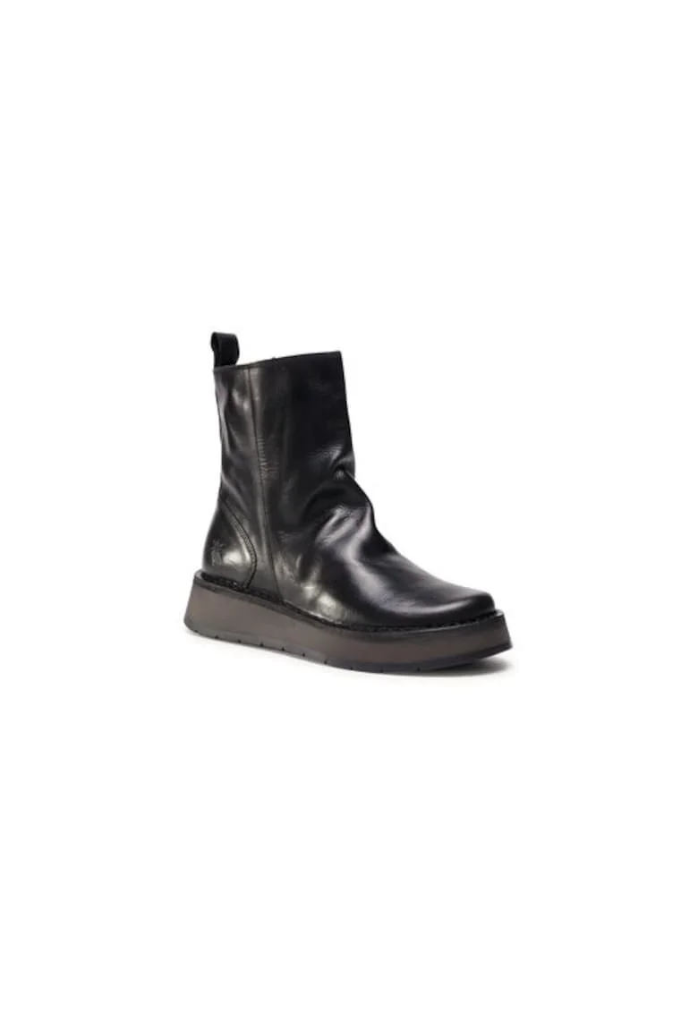 Ghete dama  207475830, Piele naturala, 35 EU, Negru