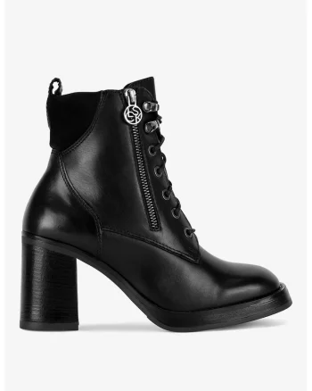 Ghete dama  5903419555602, Piele naturala, Negru, Negru