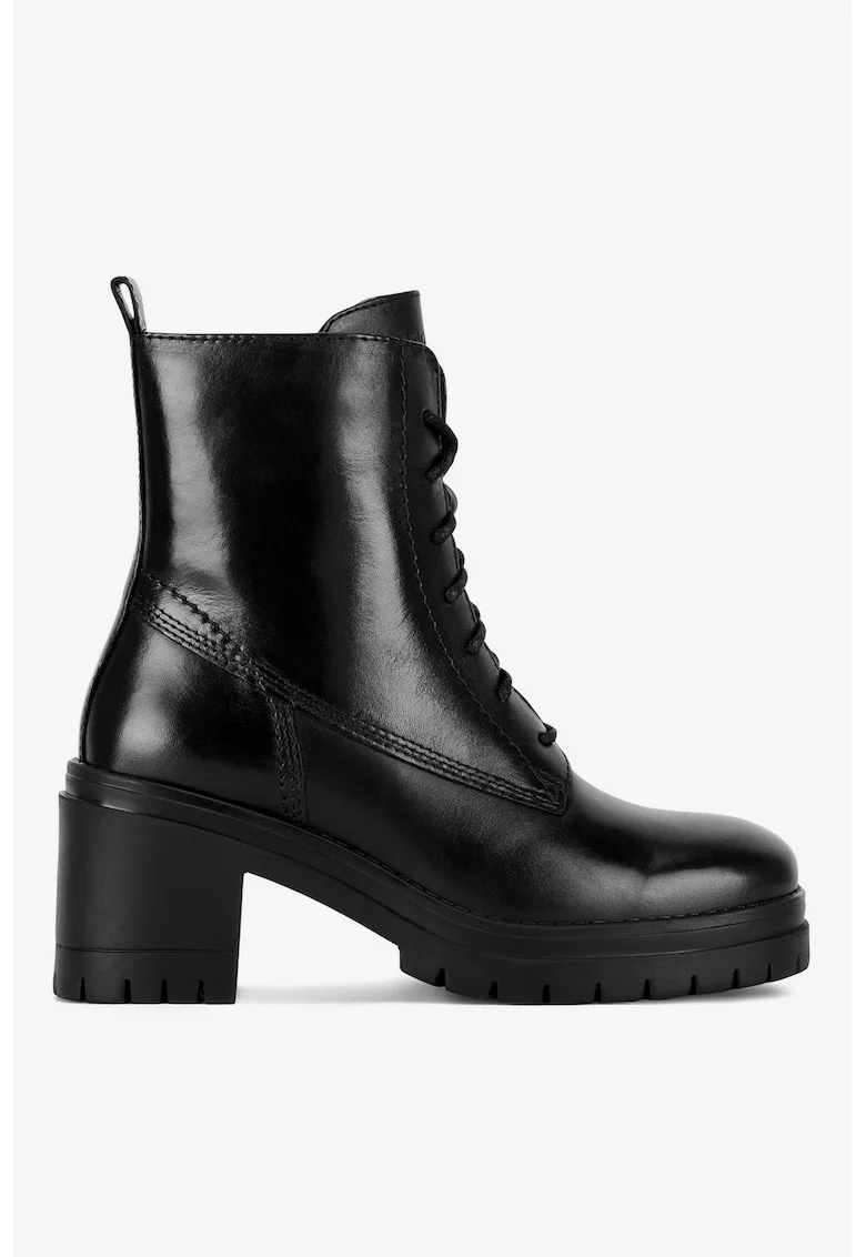 Ghete dama  5903419556029, Piele naturala, Negru, Negru