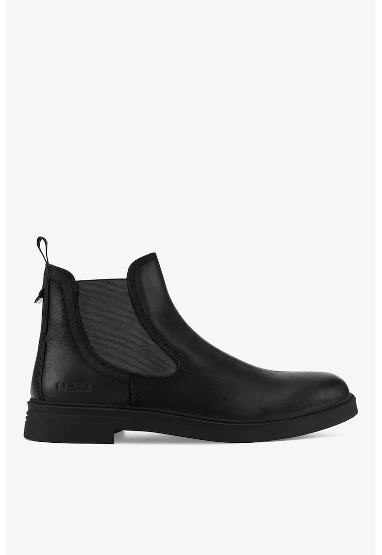 Ghete barbati  5903419549076, Piele naturala, Negru, Negru