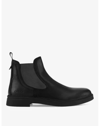 Ghete barbati  5903419549076, Piele naturala, Negru, Negru
