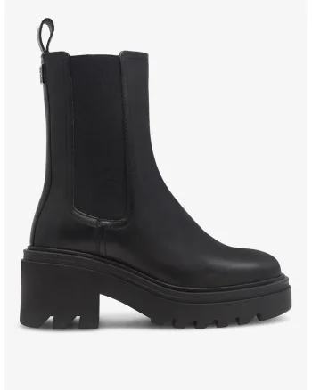 Ghete dama  5903419555749, Piele naturala, Negru, Negru