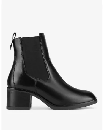 Ghete dama  5903419560729, Piele naturala, Negru, Negru