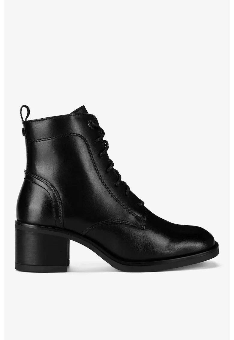 Ghete dama  5903419560804, Piele naturala, Negru, Negru
