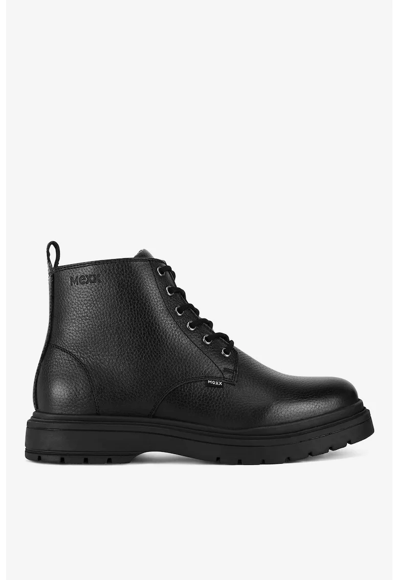 Ghete barbati  5903419651342, Piele naturala, Negru, Negru