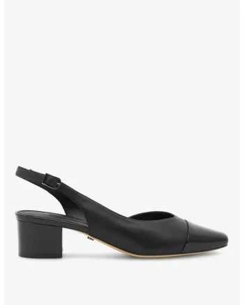 Pantofi dama  5903419651441, Piele naturala, Negru, Negru