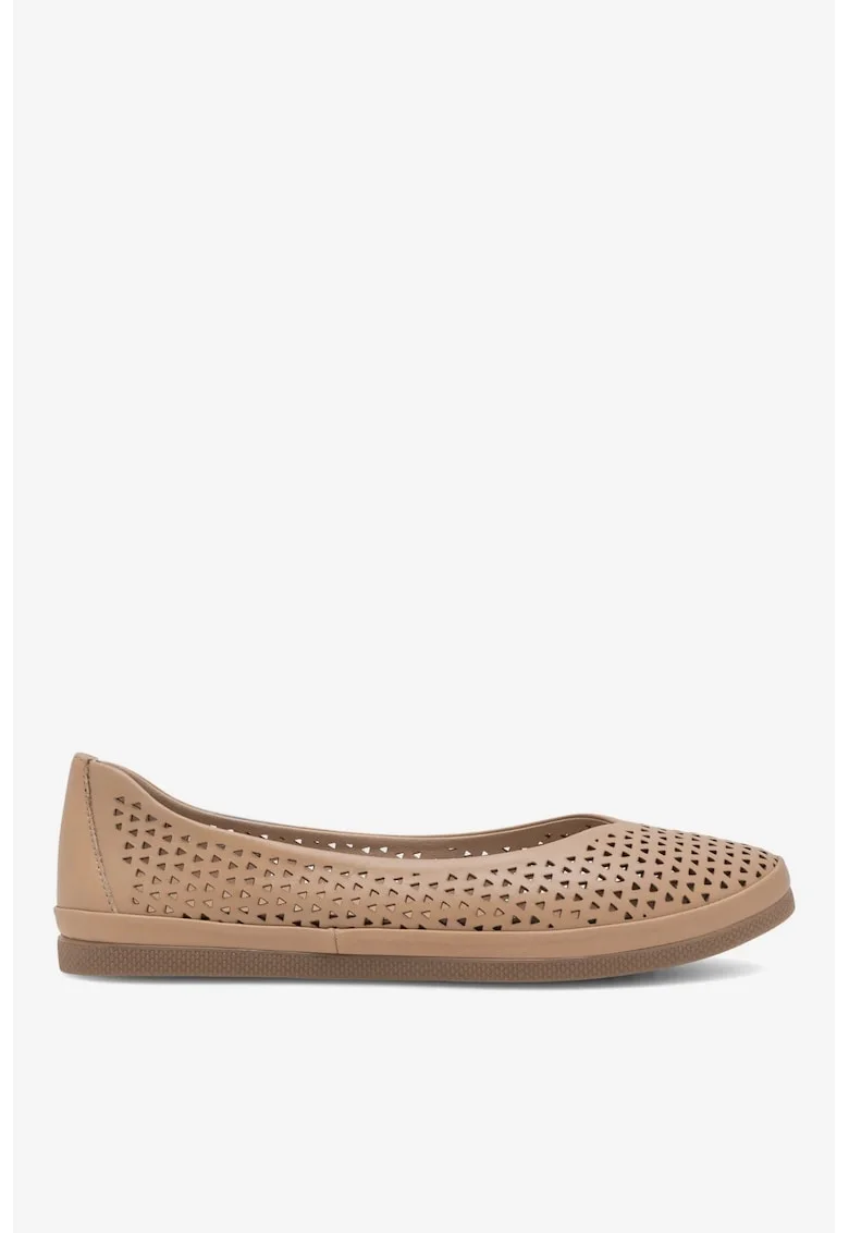 Balerini  5903419904325, Piele naturala, Bej, Bej