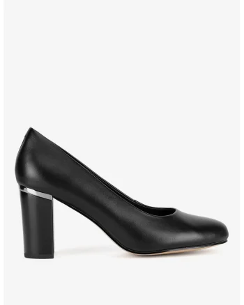 Pantofi dama  5903419946509, Piele naturala, Negru, Negru