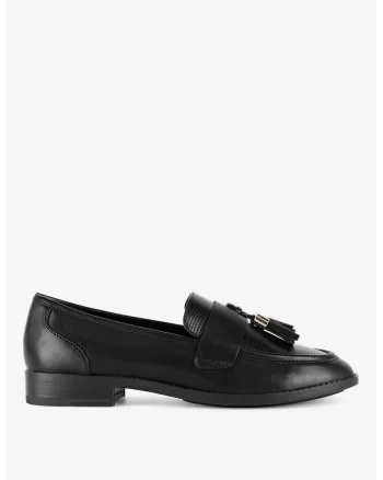 Mocasini dama  5903698108216, Sintetic, Negru, Negru