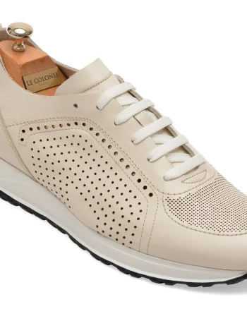 Pantofi sport LE COLONEL bej, 48942, din piele naturala