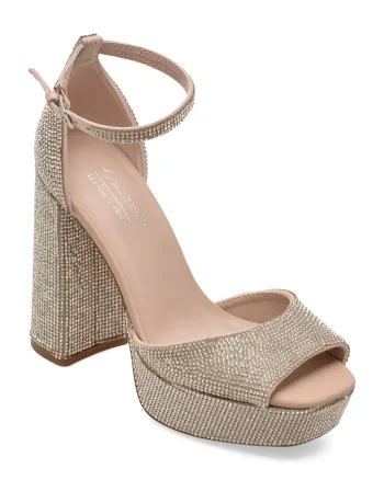 Sandale elegante CALL IT SPRING nude, 14230131, din material textil