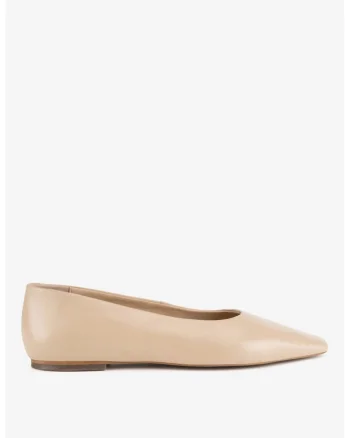 Balerini  5903698599113, Piele naturala, Bej, Bej