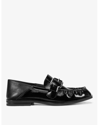 Mocasini dama  5903698601182, Piele naturala, Negru, Negru