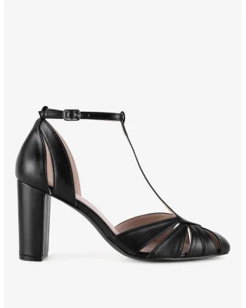 Pantofi dama  5903698603254, Sintetic, Negru, Negru