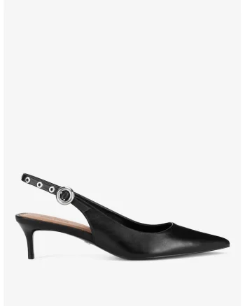 Pantofi dama  5903698700519, Piele naturala, Negru, Negru