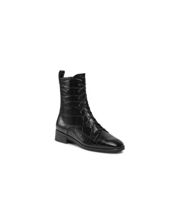 Ghete dama  303531775, Piele naturala, Negru, Negru