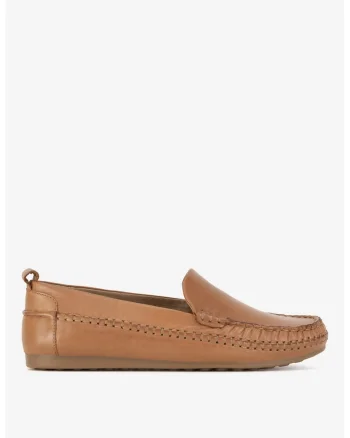 Mocasini dama  5904862309224, Piele naturala, Maro, Maro