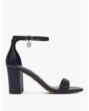 Sandale dama  5904862882031, Piele ecologica, Negru, Negru