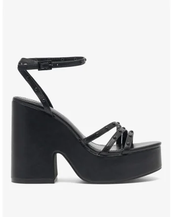 Sandale dama  5904862772127, Sintetic, Negru, Negru
