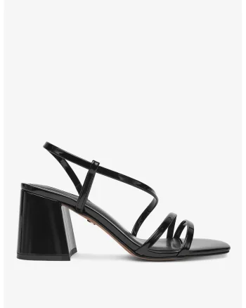 Sandale dama  5904862875194, Piele ecologica, Negru, Negru