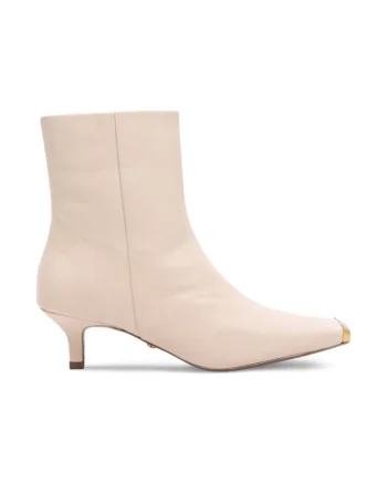 Ghete dama  5905588065555, Piele naturala, Bej, Bej