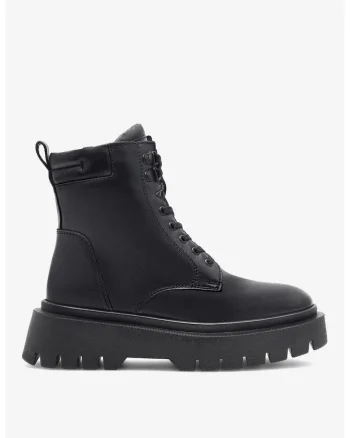 Ghete dama  5905588072966, Piele naturala, Negru, Negru