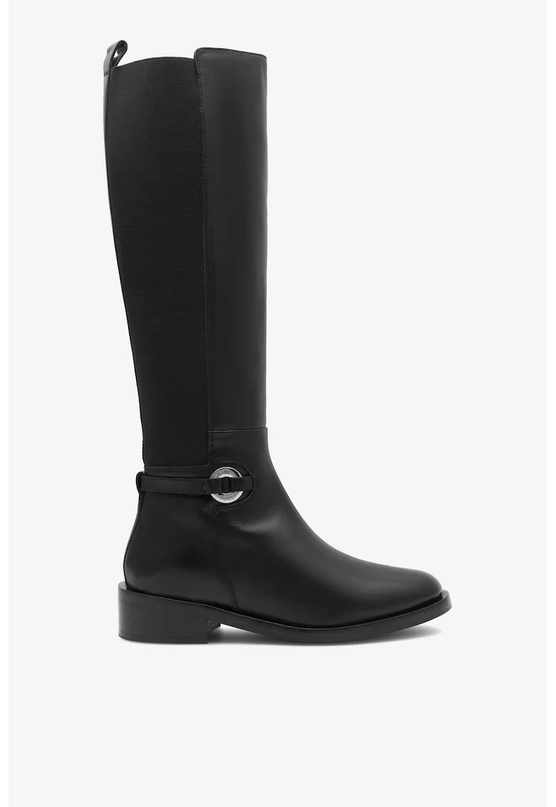 Cizme dama  5905588790433, Piele naturala, Negru