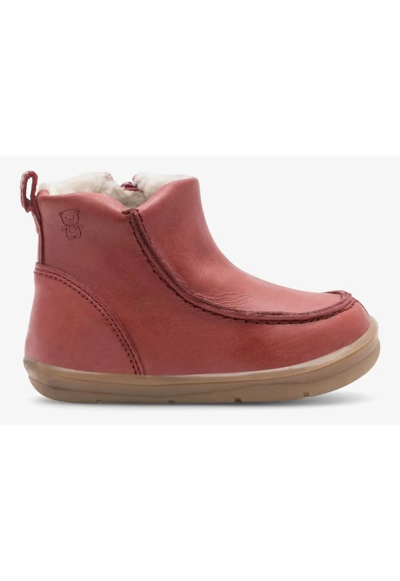 Ghete fete  5905588121909, Piele naturala, Rosu, Rosu