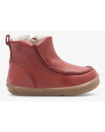 Ghete fete  5905588121909, Piele naturala, Rosu, Rosu