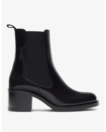 Ghete dama  5905588143055, Piele naturala, Negru, Negru