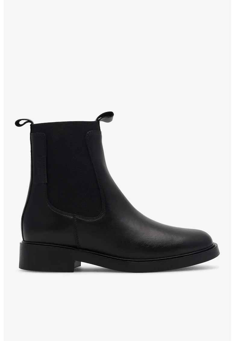 Ghete dama  5905588106364, Piele naturala, Negru, Negru