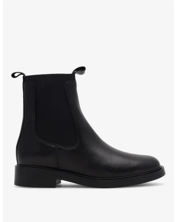 Ghete dama  5905588106364, Piele naturala, Negru, Negru