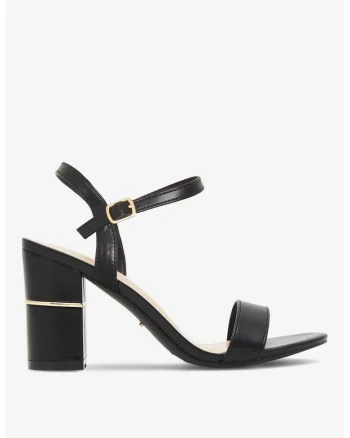 Sandale dama  5905588327196, Sintetic, Negru, Negru