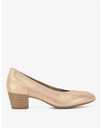 Pantofi dama  5905588565451, Piele naturala, Bej, Bej