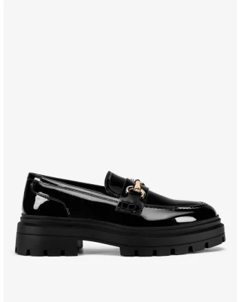 Mocasini dama  5905588746119, Sintetic, Negru, Negru