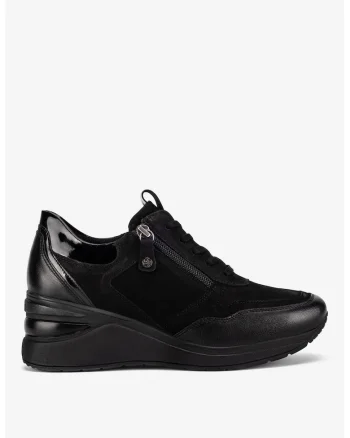Pantofi dama  5905588784104, Piele naturala, Negru, Negru
