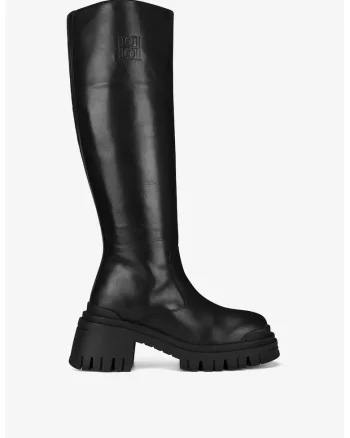 Cizme dama  5905588814672, Piele naturala, Negru, Negru