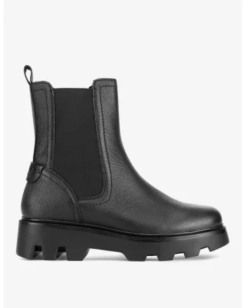 Ghete dama  5905588811961, Piele naturala, Negru, Negru