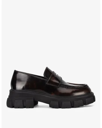 Mocasini dama  5905588814832, Piele naturala, Maro, Maro