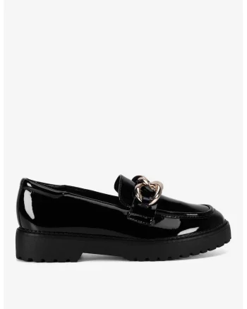 Mocasini dama  5905588821694, Sintetic, Negru, Negru