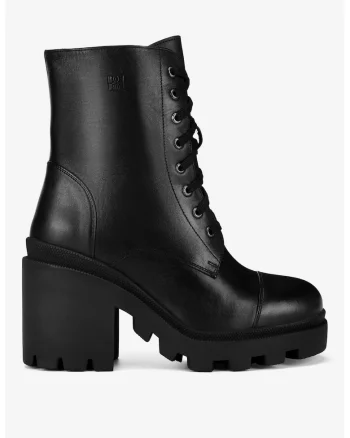 Ghete dama  5905588821984, Piele naturala, Negru, Negru