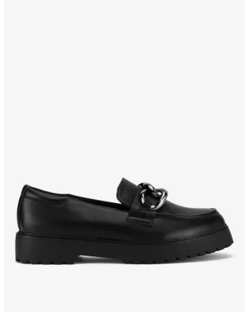 Mocasini dama  5905588821618, Sintetic, Negru, Negru