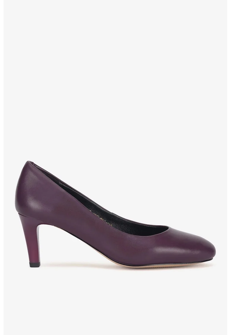 Pantofi dama  5905588824787, Piele naturala, Rosu, Rosu