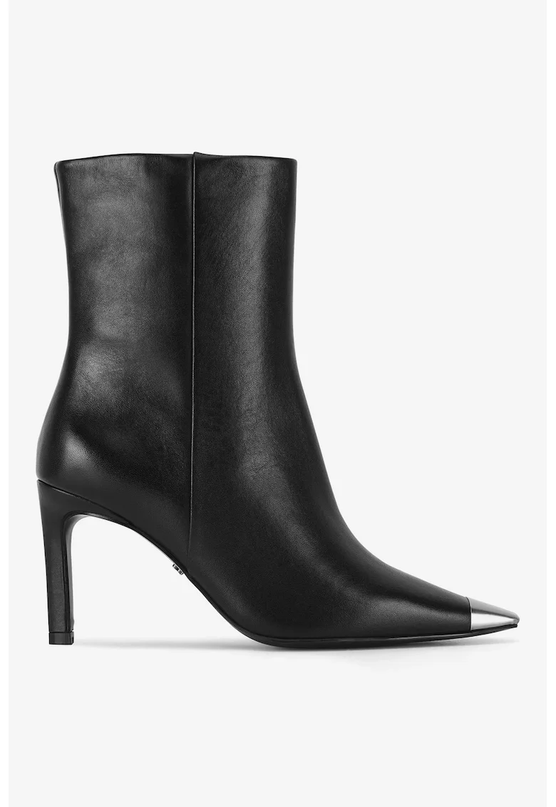 Ghete dama  5905588828808, Piele naturala, Negru, Negru
