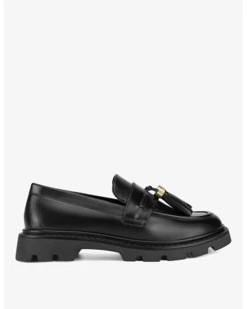 Mocasini dama  5905588827740, Piele naturala, Negru, Negru
